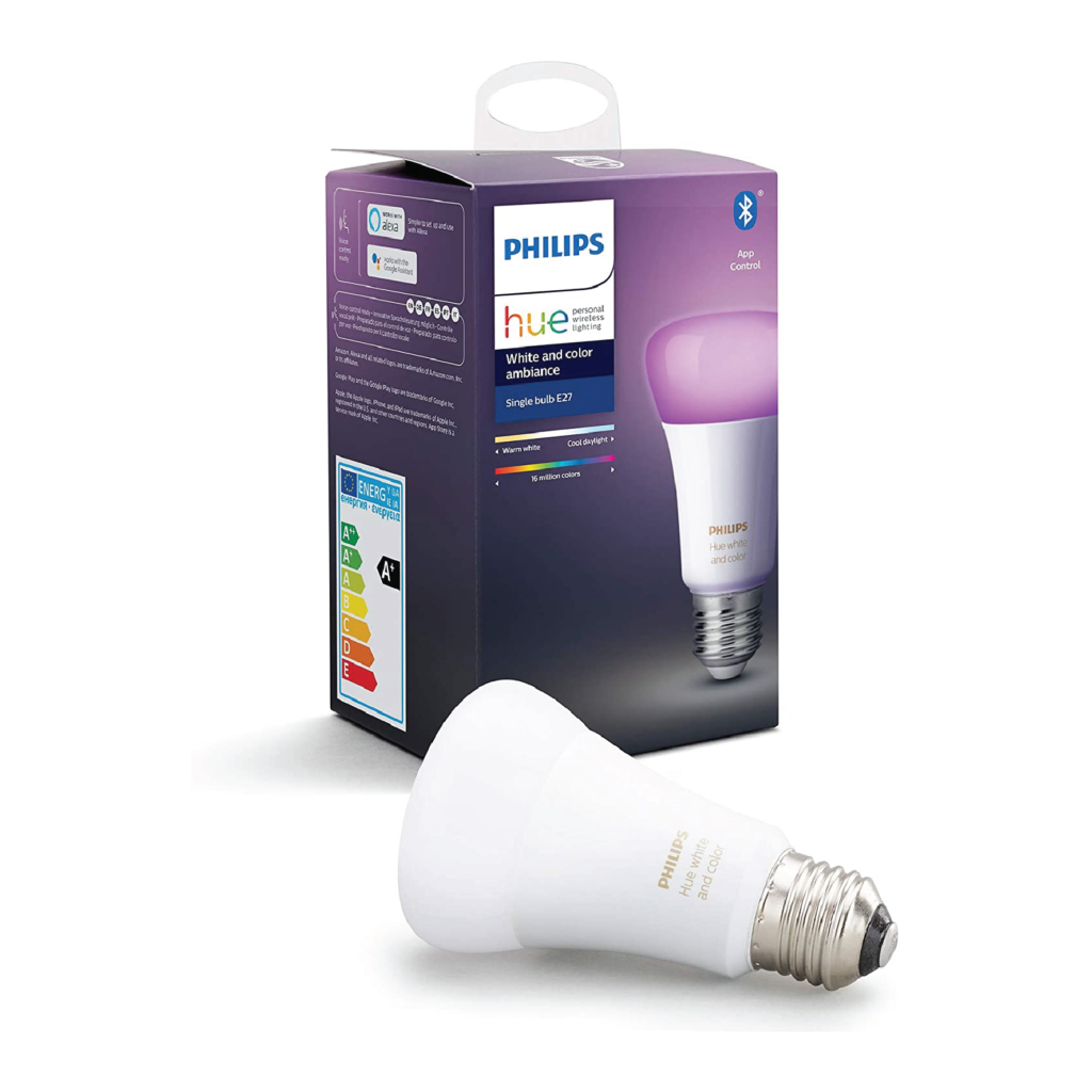 Philips Hue White And Color Ambiance Single Bulb E27 - Dmora