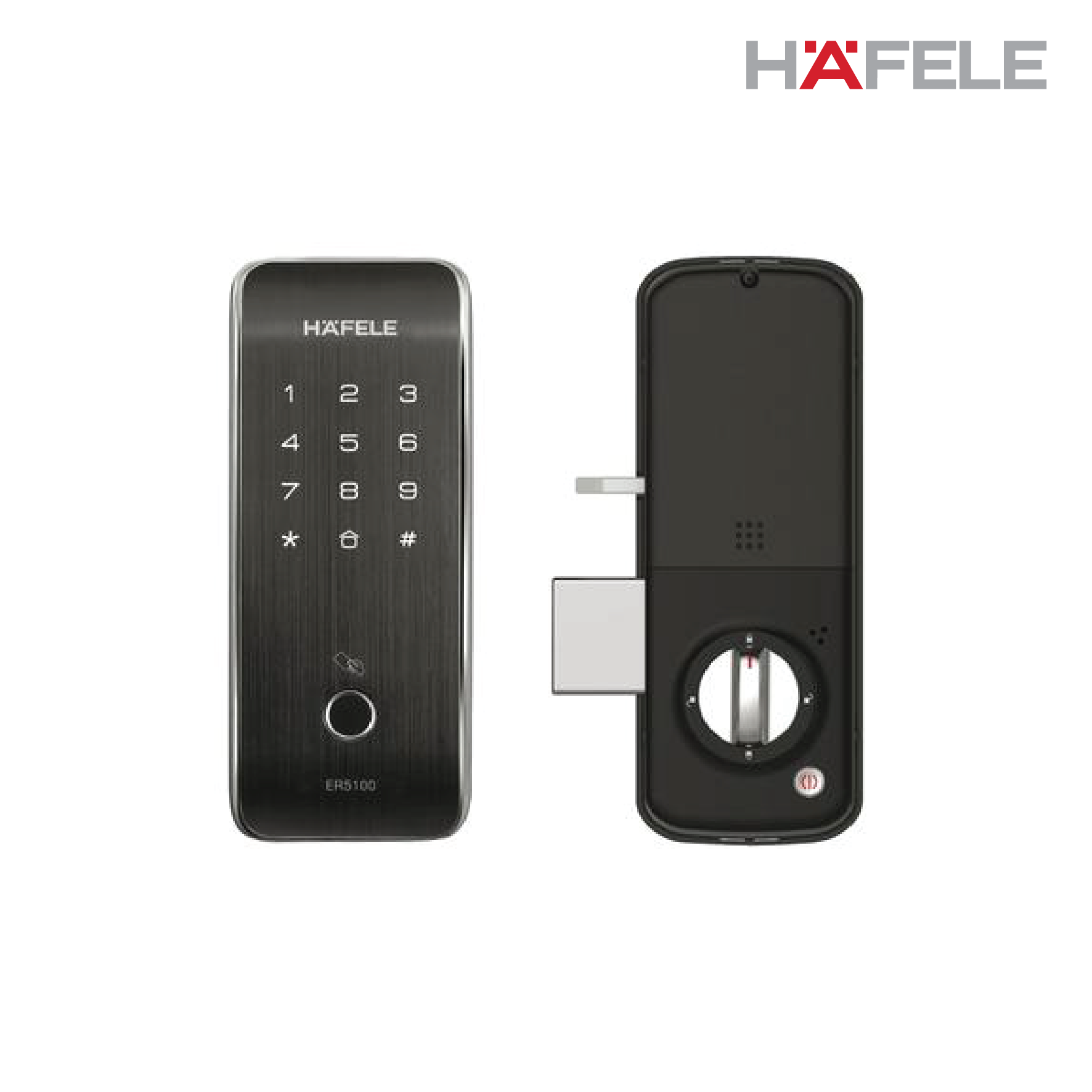 Hafele Bundle A (GL5600 Gate Lock+ ER5100 Digital Lock) - Dmora